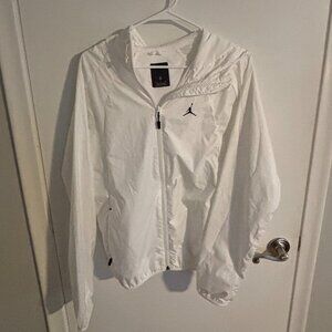 Men's White Jordan Brand Windbreaker Size Small
